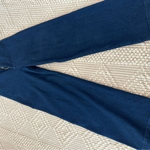 PILCRO ANTHROPOLOGIE THE SKIPPER WIDE LEG JEANS HIGH RISE WAIST TROUSER sz 26